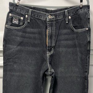Men's Cinch Jeans, Black, Size 38x34